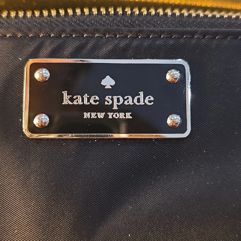 Kate Spade Nylon And Leather Crossbody